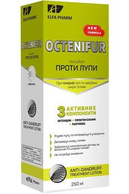 Лосьйон Elfa Pharm Octenifur проти лупи, 250 мл