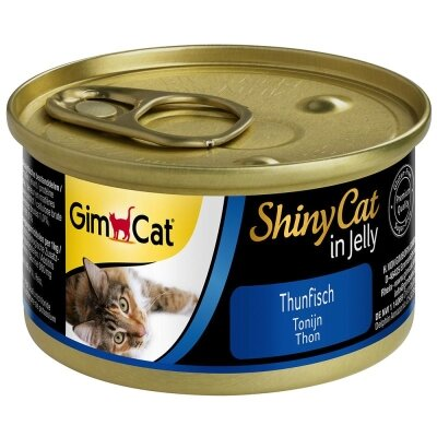 Корм вологий для кішок GimCat Shiny Cat Filet з тунцем, 70 г