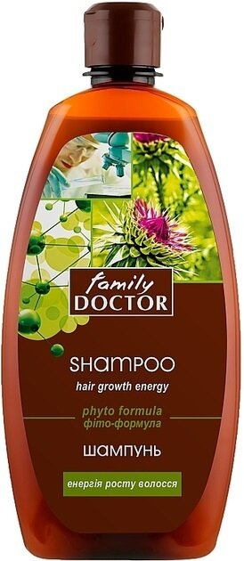 Шампунь Family Doctor Фіто-формула для прискореного росту волосся, 500 мл