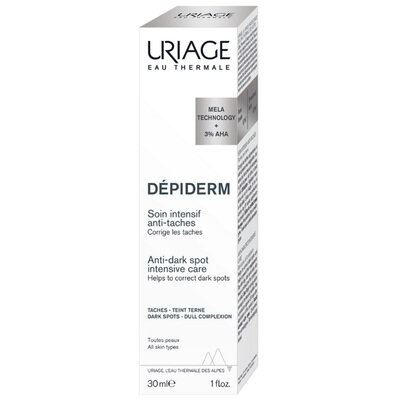 Крем для обличчя Uriage Depiderm інтенсивний догляд проти пігментних плям, 30 мл