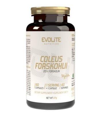 Колеус Форсколії Evolite Nutrition Coleus Forskohlii, 60 капсул