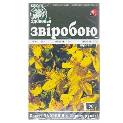 Фіточай Ключі Здоров'я №34 Звіробій по 60 г у пач.
