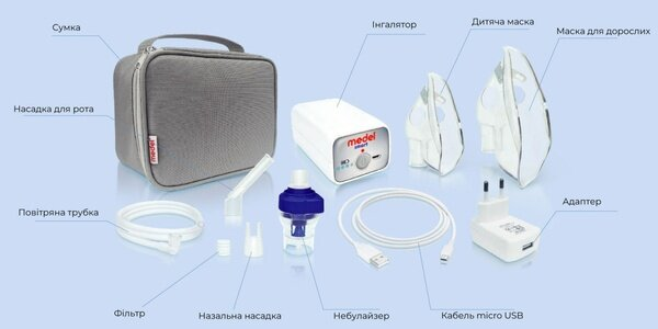 Інгалятор Medel Smart 95151 компресорний