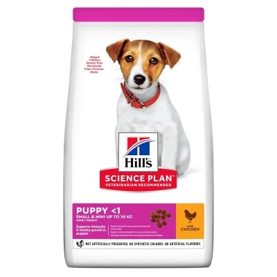 Корм сухий Hill's Science Plan Puppy Small & Miniature для цуценят дрібних порід, з куркою, 6 кг