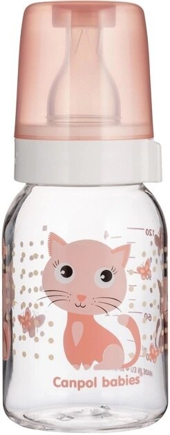 Пляшечка Canpol Babies 11/851 Веселі звірята з малюнком BPA Free, 120 мл