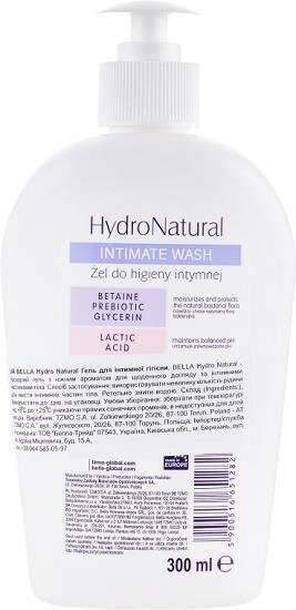 Гель для інтимної гігієни Bella Hydro Natural, 300 мл