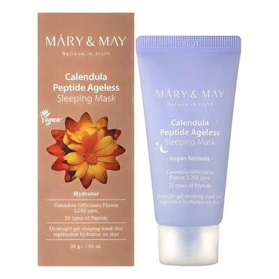 Маска Mary&May антивікова нічна з пелюсток календули, 30 г