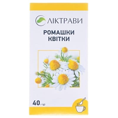 Ромашки квітки по 40 г у пач. з внут. пак.