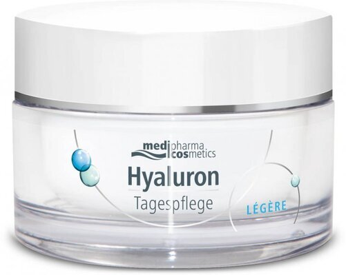 Крем для обличчя Hyaluron Leicht Medipharma Cosmetics денний легкий, 50 мл