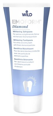 Зубна паста Dr. Wild Emoform Diamond Діамант відбілююча, 75 мл
