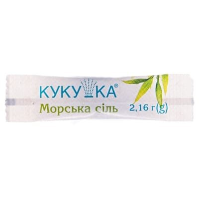 Кукушка сіль морська по 2,16 г №40 в саше