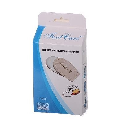 Підп'яточник Foot Care ПЛ-001 шкіряний, розмір M (35-38)