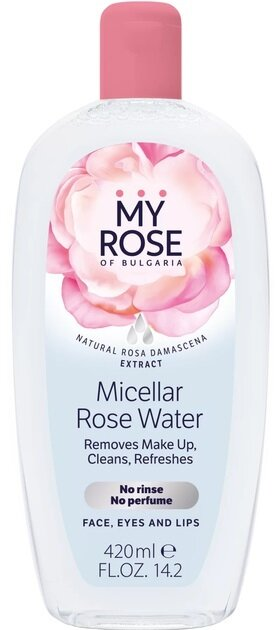 Міцелярна вода My Rose рожева для зняття макіяжу, 420 мл