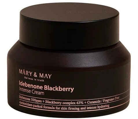 Крем для обличчя Mary&May інтенсивний з ідебеноном та ожиною, 70 г