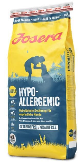 Корм сухий для собак Josera Hypoallergenic без додавання злаків, 12,5 кг