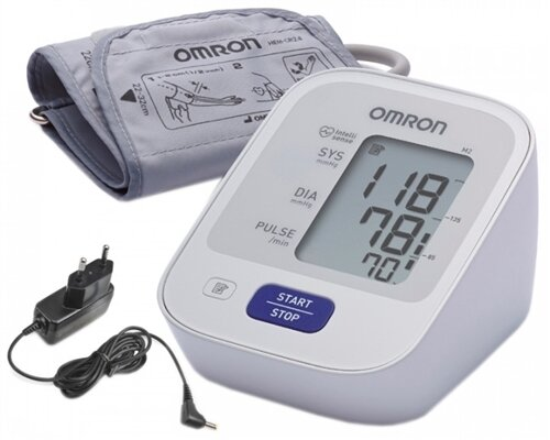 Тонометр Omron M2 Basic HEM-7121-ARU автоматичний з мережевим адаптером