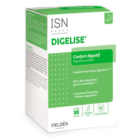 Дигеліз Ineldea Digelise, 90 капсул
