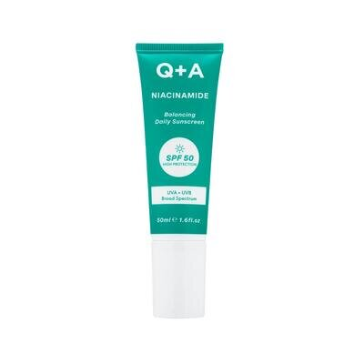 Крем для обличчя Q+A Балансуючий сонцезахисний SPF50, 50 мл