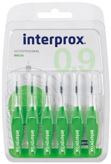 Міжзубні щітки Dentaid Interprox 4G Micro, 0,9 мм, 6 шт