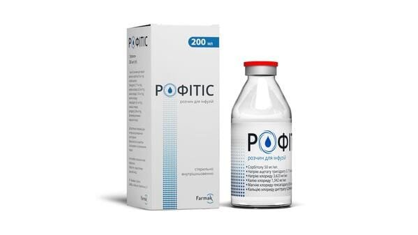Рофітіс розчин д/інф. по 200 мл у флак.