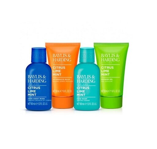 Набір для чоловіків Baylis & Harding Sport Цитрус, лайм, м'ята, дорожній
