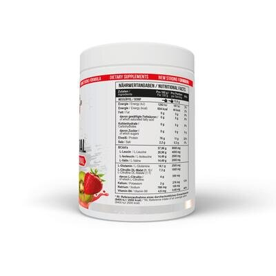 Комплекс амінокислот MST Nutrition BCAA Essential Professional полуниця-ківі, 414 г