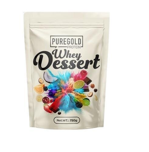 Протеїн Pure Gold Protein Whey Dessert сироватковий, полуничний йогурт, 750 г