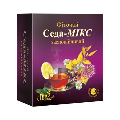 Фіточай Фітопродукт №8 Седа-мікс по 1.5 г №20 у філ.-пак.