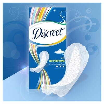Прокладки щоденні Discreet Air Multiform, 20 штук