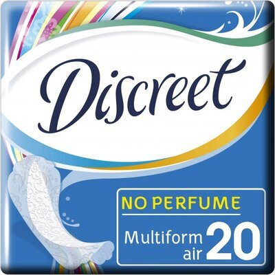 Прокладки щоденні Discreet Air Multiform, 20 штук