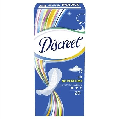 Прокладки щоденні Discreet Air Multiform, 20 штук