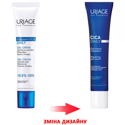 Гель-крем для обличчя Uriage Cica Daily, 40 мл