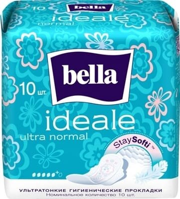 Прокладки гігієнічні Bella Ideale Ultra Normal StaySofti, 10 шт