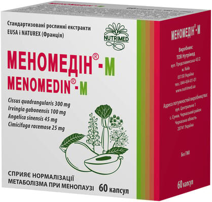 Меномедін-М капсули №60 (10х6)