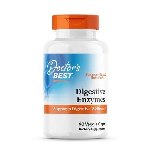 Ферменти для травлення Doctor's Best Digestive Enzymes, 90 капсул