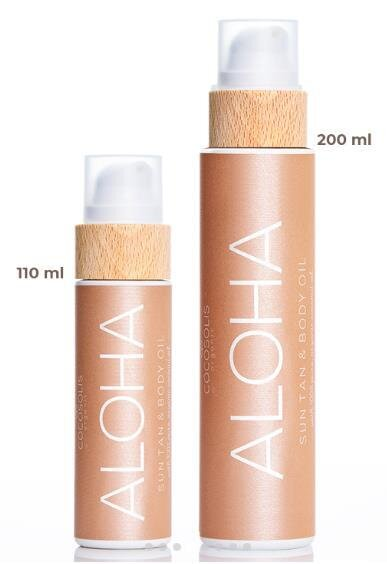 Олія для засмаги Cocosolis Aloha Suntan & Body Oil аромат кокосу, 200 мл