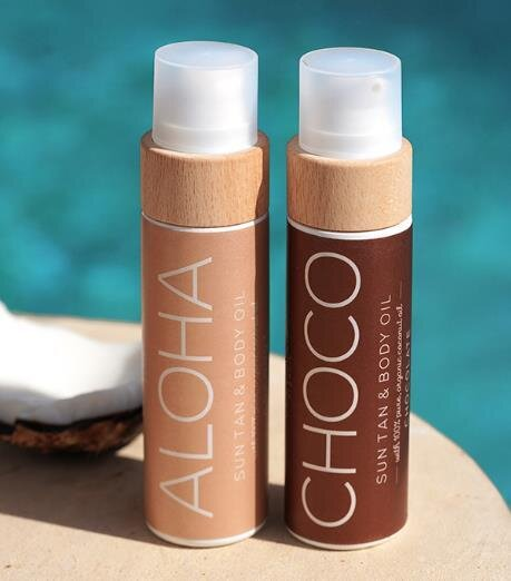 Олія для засмаги Cocosolis Aloha Suntan & Body Oil аромат кокосу, 200 мл