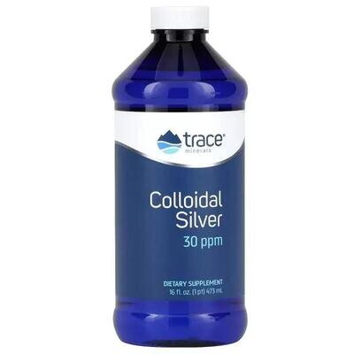 Колоїдне срібло Trace Minerals Colloidal Silver розчин, 473 мл