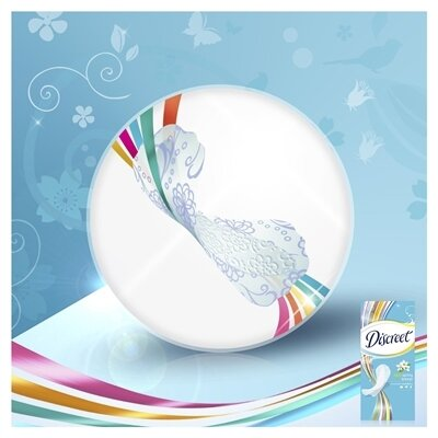 Прокладки щоденні Discreet Deo Spring Breeze Multiform, 20 штук
