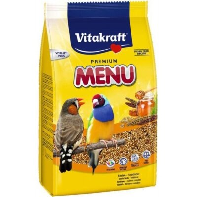 Корм для екзотичних птахів Vitakraft Premium Menu Exotis, 500 г