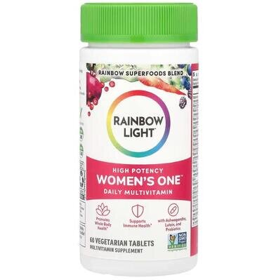 Мультивитамины для женщин Rainbow Light Women's One, 60 вегетарианских таблеток