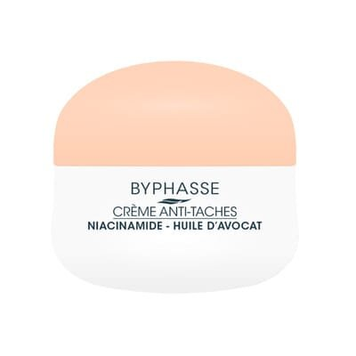 Крем для обличчя Byphasse зволожуючий проти пігментних плям з ніацинамідом та олією авокадо, 50 мл