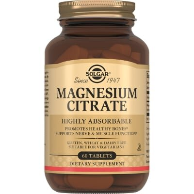 Магнію цитрат Solgar Magnesium citrate таблетки №60