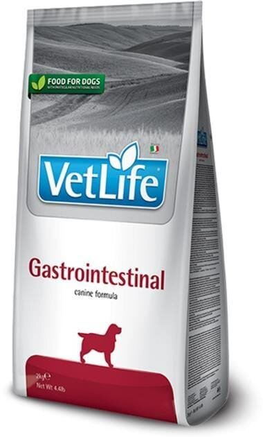 Корм сухий Farmina Vet Life Gastrointestinal для собак при захворюванні ШКТ, 2 кг