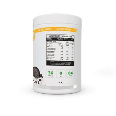 Протеїн яєчний MST Nutrition EGG White Protein печиво та крем, 36 порцій, 900 г