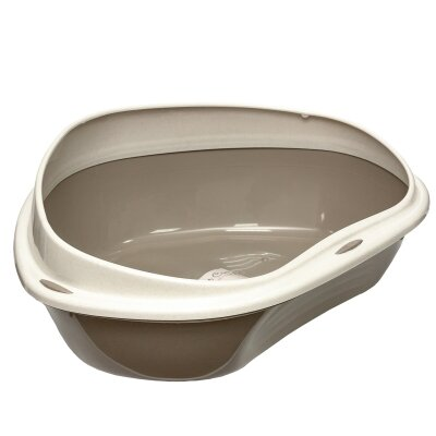 Туалет кутовий для котів Georplast Shuttle Corner, 58x48x20,5 см