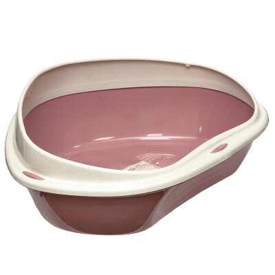 Туалет кутовий для котів Georplast Shuttle Corner, 58x48x20,5 см