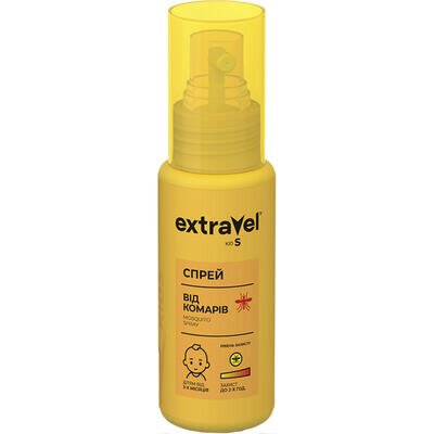 Спрей від комарів ExtraVel Kids для дітей від 3-х місяців, 70 мл