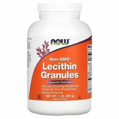 Лецитин NOW Lecithin в гранулах, 454 г