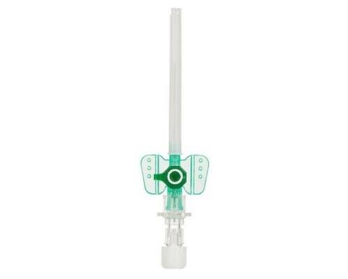 Канюля внутрішньовенна B.Braun Vasofix Braunule 18G x 1 3/4" 103 мл/хв, (1,3 x 33 мм ) зелена, 1 штука